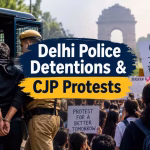 Delhi Police Detentions & CJP Protests